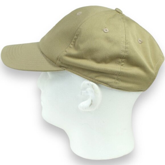 Miami Dolphins Logo Vintage Official NFL Adjustable Strap Baseball Cap Beige - Picture 5 of 7